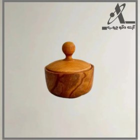 تصویر قندان دایره راش 