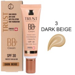 تصویر بی بی کرم پلاس تراست شماره 3 (بژ تیره) BB Cream Plus Trust No. 3 (dark beige)