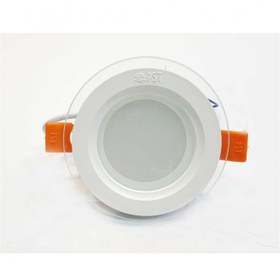 تصویر چراغ پنلی پارس شعاع توس مدل سولاریس سایز دایره ای ۱۸ وات 