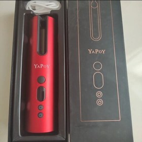 تصویر موفرکن خودکار شارژی برند yapow رنگ سبز 