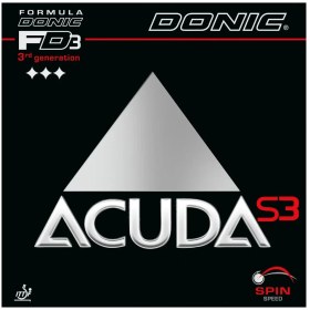 تصویر رویه راکت آکودا S3 Donic Table Tennis Rubber Model Acuda S3
