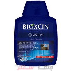 تصویر شامپو ضد ریزش مو Bioxcin مدل Quantum مناسب موهای خشک حجم 300 میل 