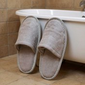 تصویر دمپایی حوله ای فیری سایز بدون لژ 