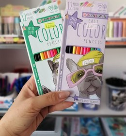 تصویر مداد رنگی ۱۲رنگ 