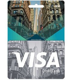 تصویر ویزا کارت مجازی 50 دلاری (آمریکا) Virtual Visa Card 50$