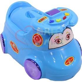 تصویر توالت فرنگی (قصری) کودک آلفا مدل ماشین 