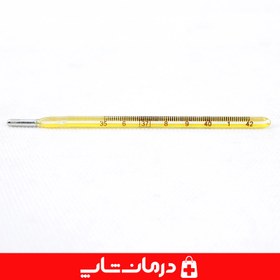 تصویر تب سنج جیوه ای Glass Thermometer