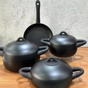 تصویر سینی پذیرایی بامبو مدل KIT-558 سه تایی 