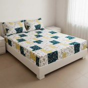 تصویر سرویس ملحفه آدنو مدل چهل تکه کد CH110 دونفره 3تکه 