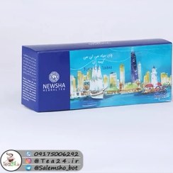 تصویر چای سیاه کیسه ای ۲۵ عددی نیوشا 