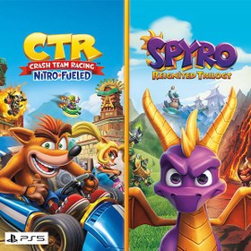 تصویر اکانت بازی Crash Team Racing Nitro-Fueled Spyro Game Bundle برای PS5 