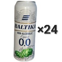 تصویر نوشیدنی آبجو بدون الکل بالتیکا رازیانه پک 24 عددی Baltika Baltika