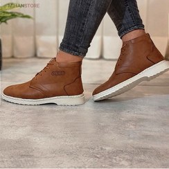 تصویر کفش ساقدار مردانه Brown ecco 