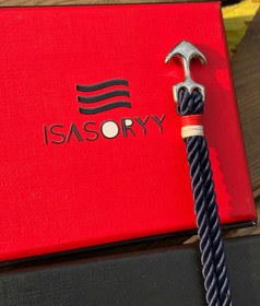 تصویر دستبند لنگری رنگ 