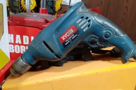 تصویر دریل چکشی ۱۳ دیمر دار ریوبی ژاپن اصلی مدل RYOBI PD-130VR استوک 