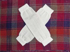 تصویر زانو بند بافت پشم طبیعی گوسفند گرم کننده مفاصل 