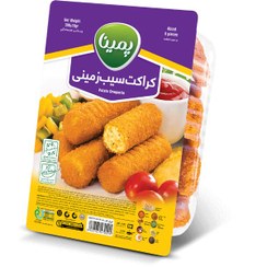 تصویر کراکت سیب زمینی منجمد پمینا – 390 گرم 