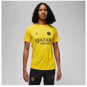 تصویر خرید اینترنتی تیشرت آستین کوتاه مردانه زرد نایک DR4906 720 JORDAN PARİS SAİNT GERMAİN JERSEY ACADEMY PRO DR4906 720