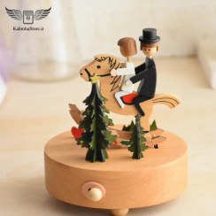 تصویر جعبه موزیکال طرح سوار کار 