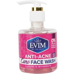 تصویر ژل شستشوی صورت آنتی آکنه Evim 250ml Evim Anti Acne Face Wash 250ml