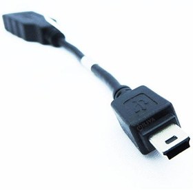 تصویر کابل ذوزنقه ای به مادگی USB OTG Mini USB cable