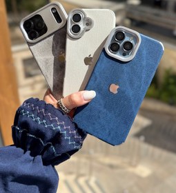 تصویر قاب طرح جین - جین سفید / iphone13promax قاب طرح جین