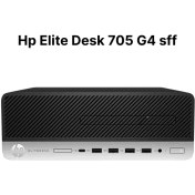 تصویر مینی کامپیوتر اچ‌پی EliteDesk 705 G4 SFF پردازنده A10 حافظه ۴ گیگابایت هارد ۵۰۰ گیگابایت 