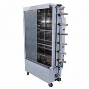 تصویر جوجه گردان ۶ سیخ تمام استیل 