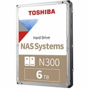 تصویر حافظه اچ دی دی اینترنال توشیبا N300 ظرفیت 6 ترابایت Toshiba N300 6TB Internal HDD