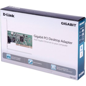 تصویر کارت شبکه گیگابیتی دی لینک مدل DGE-528T ا D-Link DGE-528T Copper Gigabit PCI Card D-Link DGE-528T Copper Gigabit PCI Card