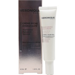 تصویر کرم مرطوب کننده ریچ ورونیک مناسب پوست خشک حجم ۴۰ میلی لیتر 