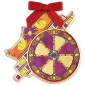 تصویر فیگور شوخی SICILY LE GIOIE شکل تزئینی ماشین FUCHSIA Baci Milano 