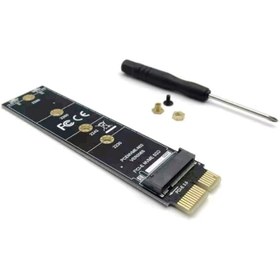 تصویر کارت توسعه PCI-E افزایش M.2 NVME به همراه پد سیلیکون مدل PCIENVME-02 Ver006S