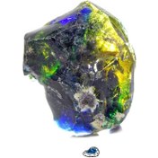 تصویر ابسیدین رنگین کمانی راف نمونه استثنایی و اصل و معدنی S1715 