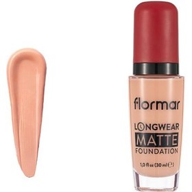 تصویر کرم پودر مات 24 ساعته لانگ ور Longwear Matte Foundation 