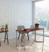 تصویر میز مدرن پایه فلزی مدل K270 