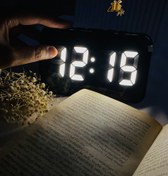 تصویر ساعت دیجیتالی رومیزی تایمر دار 