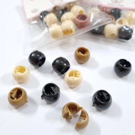 تصویر مهره مو قهوه ای 