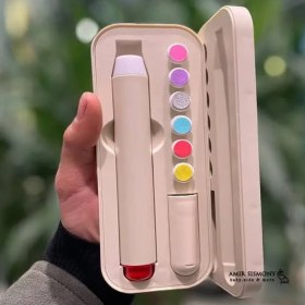 تصویر سوهان برقی با ناخنگیر طرح خرس 