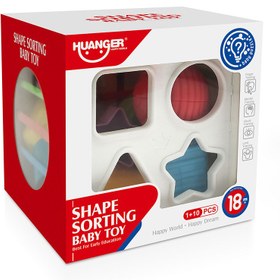 تصویر مکعب هوش و جاگذاری هانگر Huanger کد HE0211 