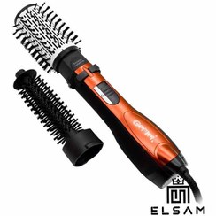 تصویر سشوار چرخشی سه کاره جیمی مدل GM 4828 Gemei GM 4828 professional hot air styler