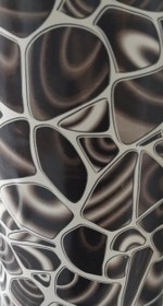 تصویر توکابینتی و روکابینتی - تو کابینتی طرح ماربل نقره ای 