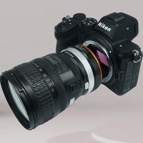 تصویر آداپتور تبدیل لنز دوربین nikon برند PHOLSY 