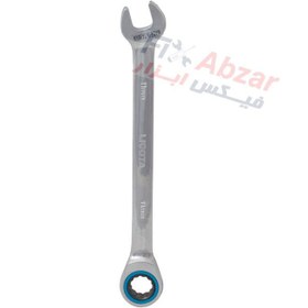 تصویر آچار یک سر تخت یک سر رینگی لیکوتا مدل ARW-11M11 LICOTA ONE-WAY 72 TEETH RATCHET WRENCH Model ARW-11M11