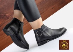 تصویر بوت پاشنه دار زنانه زیپی - ۳۹ 