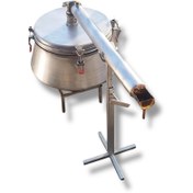 تصویر گلابگیر عرقگیر گیاهی مدل اگزوزی ۴ خروجی ۱۰۰ لیتری 