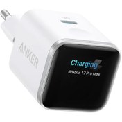 تصویر شارژر دیواری انکر مدل A121DG ظرفیت ۴۵ وات با USB Type C 