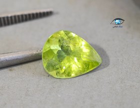 تصویر زبرجد اشکی 2 قیراط 