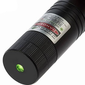 تصویر لیزر پوینتر گرین مدل YL303 - مشکی Green Laser Pointer Police Capex Laser Pointer 303