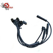 تصویر وایر شمع وانت مزدا 2000 سر سیم برنجی برند پایا موتور 